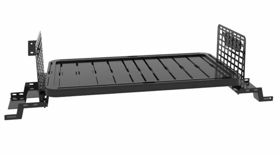 2018- Disesuaikan Qingdao Landace Off-road Vehicle Storage Shelf untuk Jeep Wrangler JK BLACK