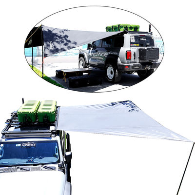 Tenda Awning Sisi Atap Mobil Kain Oxford untuk Aksesoris Camping Luar Ruang 4x4 Offroad