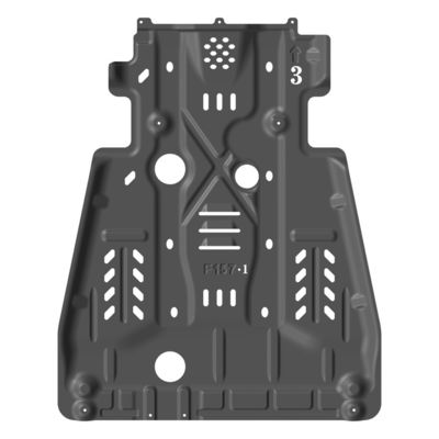 2000 Tacoma Hilux Ranger Raptor Skid Plate dengan 4.0mm/5.0mm Magnalium/Steel Plate