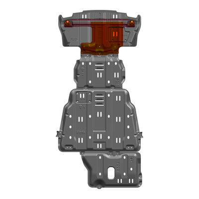 OEM diterima Silikon Skid Plate untuk Toyota 4Runner TRD/SR5 Anti-skid Dish Pot Pan