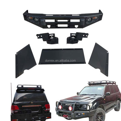 Customized Black Thickness 3.5-5mm Bull Bar untuk BMW E90 Front Bumper Toyota Camry Lexus