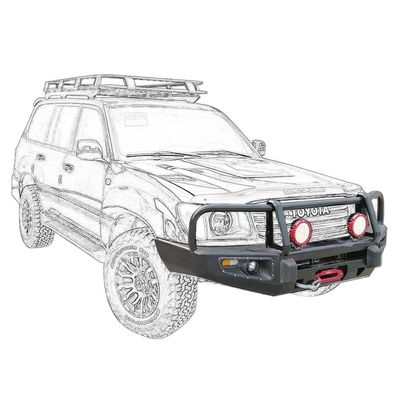 Customized Black Crib W211 Front Lexus Is250 Baumper Belakang dengan Fungsi Perlindungan