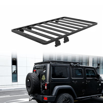 Logo Customized Aluminium Hardtop Molle 2016 Jeep Wrangler 2 Pintu Dengan Rak Atap Lader