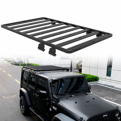 Atap Gunung Perak Barrikade Hitam untuk disesuaikan Jeep Wrangler 2014-2018 Perak Hitam