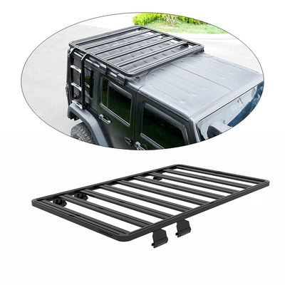 Universal Flat Platform Roof Rack untuk Jeep Easy Installation Aluminium Alloy