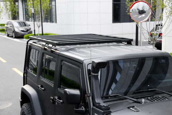1500*1425*55 Hitam Custom Baggage Rack Cargo Carrier Roof Rack Untuk Jeep Wrangler JK