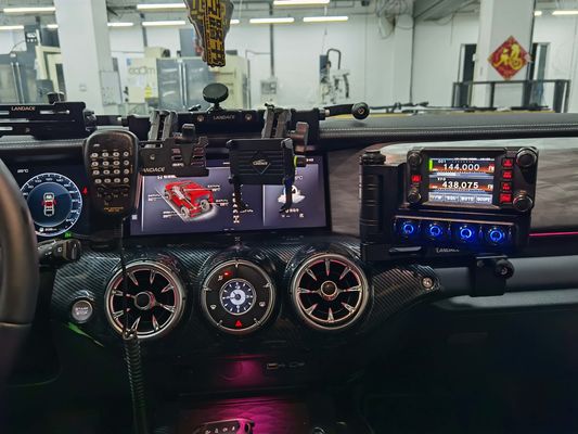Jeep Wrangler JL Panel Depan Panel Switch Aluminium dengan Sertifikat ISO9001 2015