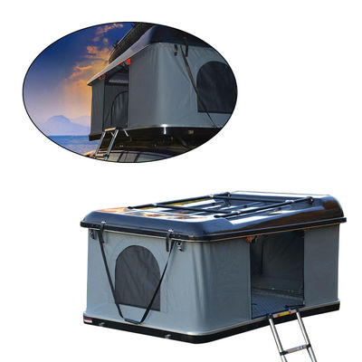 2000-3000 mm Waterproof Tent Luar Hard Shell Aluminium Roof Tent Atas untuk 4x4 Camping