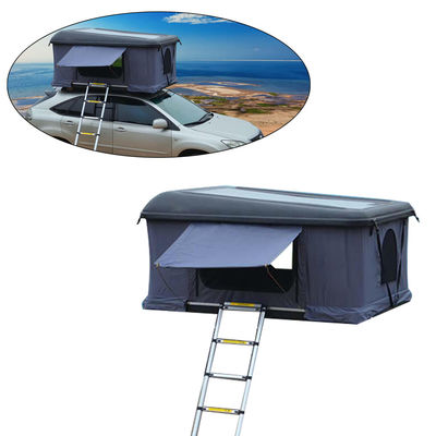 2000-3000 mm Waterproof Tent Luar Hard Shell Aluminium Roof Tent Atas untuk 4x4 Camping