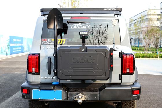 Tangki 300 BJ40 Aksesoris Eksterior Jeep Tailgate Outer Storage Box Back Ukuran 700x450x317mm