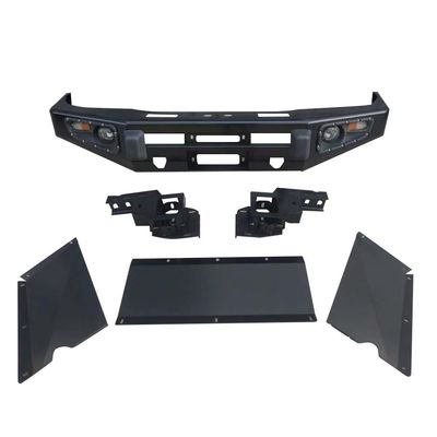 ABS stainless steel universal depan bumper pelindung mobil untuk Lc100