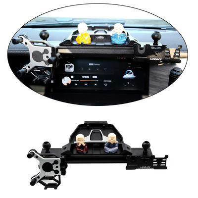 Tangki 300 Aksesoris Aluminium Alloy Center Console Bracket Pemegang Telepon Seluler untuk GWM