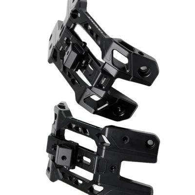 China Manufacture Outdoor Accessories Light Mounting Brackets CNC Machined Fog Light Mounting Brackets untuk Wrangler