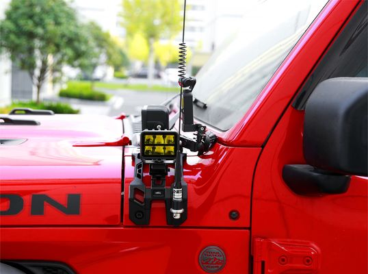 2016-2018 Wrangler Light Mounting Brackets dengan Konstruksi Aluminium Mesin CNC
