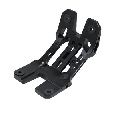 Wrangler Off-Road Silver Light Mounting Brackets dengan Desain Mesin CNC Tinggi