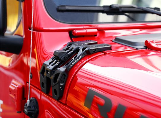 4x4 Aksesoris eksterior kendaraan CNC Mesin pemasangan lampu Brackets untuk Jeep Wrangler