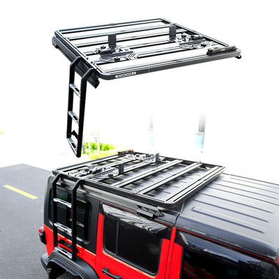 Sturdy Pickup Aksesoris Universal Tangga Sisi Baja untuk JEEP Wrangler JK 2013-2017