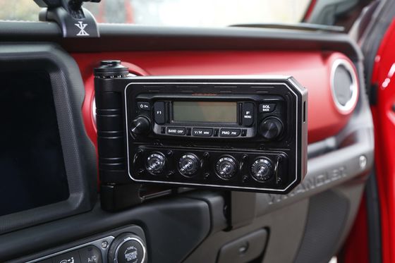 Jeep Wrangler JL Aksesoris 198.5*201*78mm Stasiun Radio Kendaraan Bracket Switch Panel