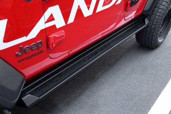 Bubuk Lapisan Running Board Side Pedal Langkah Untuk Jeep Wrangler JL Olahraga