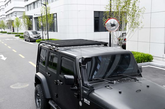 20kg G.W. Custom Black Powder Coated Car Roof Baggage Carrier untuk kegiatan berkemah