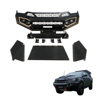 Car Make Dmax 2021 Front Steel Bumper Guard Body Kit Bull Bar Bumper mobil untuk ISUZU