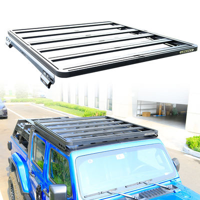 Tahan Off Road Aluminium Alloy Gutter Mount Low Profile Platform untuk Jeep Gladiator JT 4X4