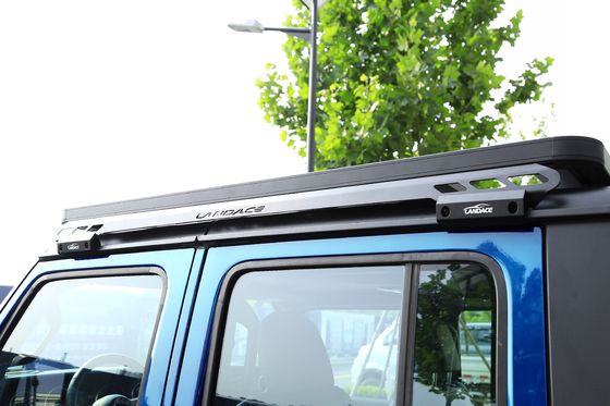 Tahan Off Road Aluminium Alloy Gutter Mount Low Profile Platform untuk Jeep Gladiator JT 4X4