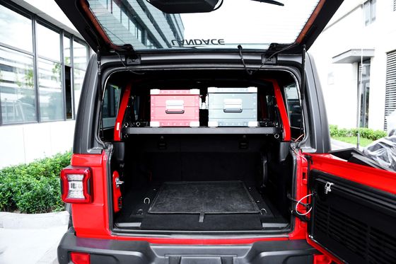 Rak interior paduan aluminium yang dirancang dengan nyaman untuk organisasi multi-fungsi