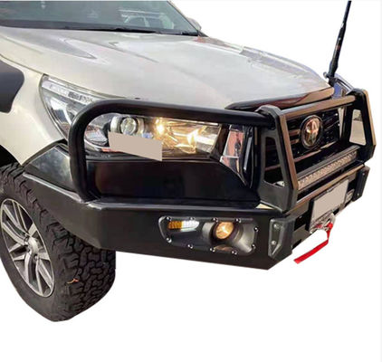 Bumper depan untuk 2008-2015 Hilux Universal Automotive Steel Bull Bar Bumper mobil pelindung