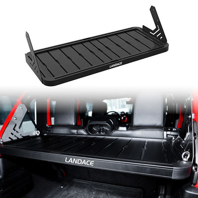 Trunk Mount Rear Cargo Rack untuk Jeep Wrangler Interior Aksesoris Trunk Disesuaikan