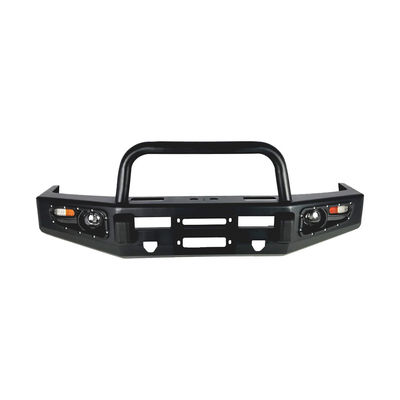 Powder Coated Front Bumper untuk Toyota Hilux Steel Body Kit Bull Bar untuk 4x4 Off Road