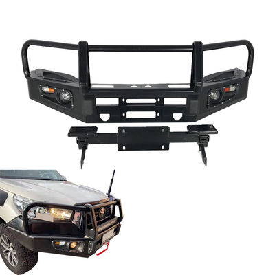 Powder Coated Front Bumper untuk Toyota Hilux Steel Body Kit Bull Bar untuk 4x4 Off Road