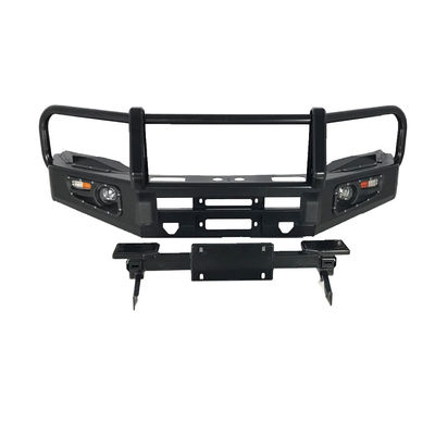 Powder Coated Front Bumper untuk Toyota Hilux Steel Body Kit Bull Bar untuk 4x4 Off Road