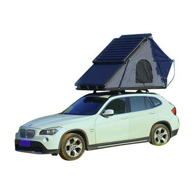 Warna abu-abu Mobil Sisi Awning Atap Segitiga Awning Waterproof 4x4