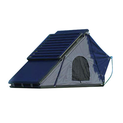 Warna abu-abu Mobil Sisi Awning Atap Segitiga Awning Waterproof 4x4