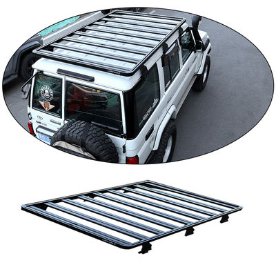 LC76 Roof Mount Cargo Carrier Basket dengan Desain Unik dan Logo Landace