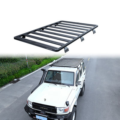 LC76 Roof Mount Cargo Carrier Basket dengan Desain Unik dan Logo Landace