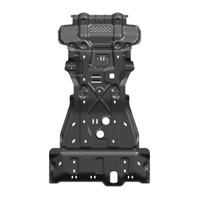 Black Magnalium Alloy Car Body Parts Radiator Skid Plate untuk Toyota Fortuner Superior