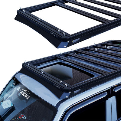 Black 4X4 Aluminium Alloy Low Profile Baggage Tank 300 Aksesoris Rak rel atap untuk GWM