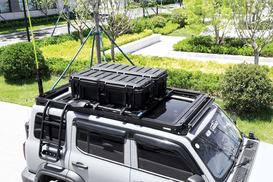 Universal Fitting Roof Rack Mobil Roof Cargo Storage Tool Box Carrier Offroad Aksesoris