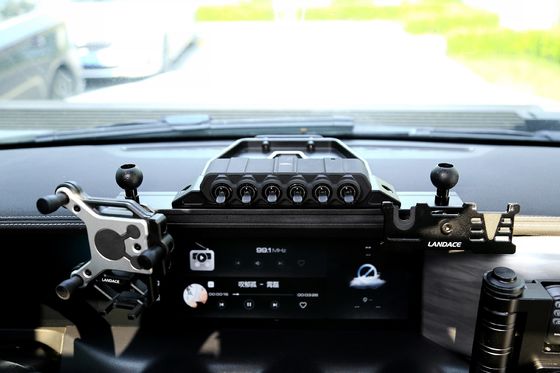 Rak atap dipasang Universal Mobil Offroad Light Control Wireless 6 Gang Mobil Switch Panel Sistem Relay Elektronik