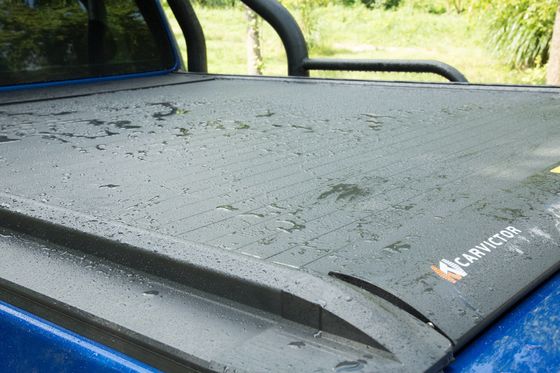 Ford F-150 Waterproof Retractable Roller Shutter Canopy Cover dengan Penerimaan OEM