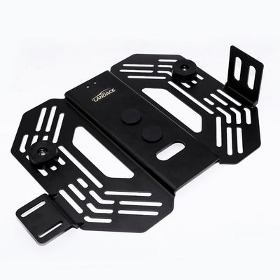 Land Cruiser Roof Tray Aksesoris Karbon Baja Van Roof Rack Brackets
