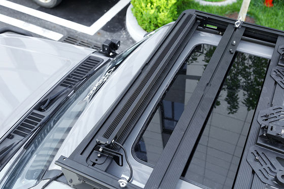 SUS304 Offroad Roof Tray Aksesoris Aluminium Roof Rack Mount Brackets