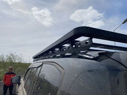 SUS304 Backbone Mounting Universal Car Roof Carrier untuk Toyota LC300 Top Roof Platform