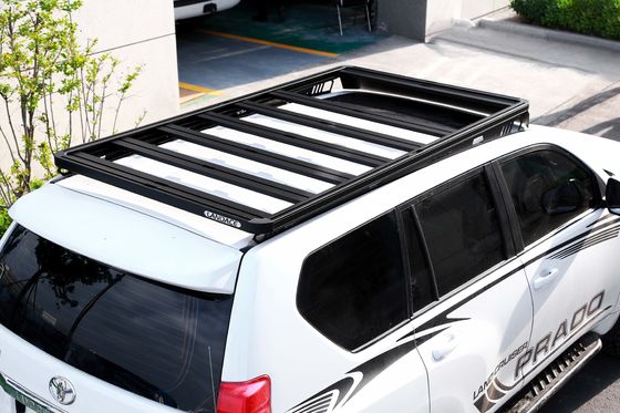 2110*1195*55mm Prado Land Cruiser Lc150 Crossbar Roof Rack untuk Toyota Durable Design