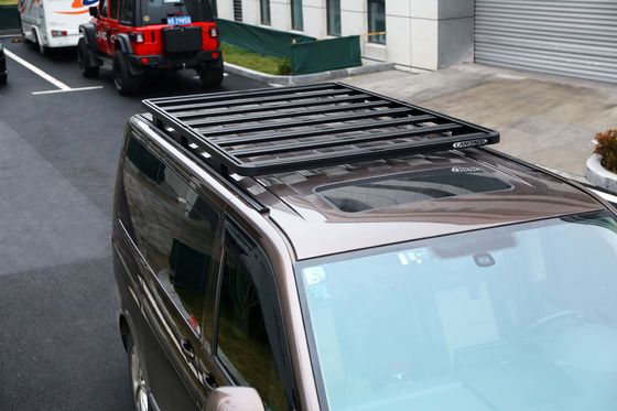 Atap Mount Universal Multivan 4X4 Slim Flat Low Profile Platform Aluminium Alloy Rak atap mobil untuk VW