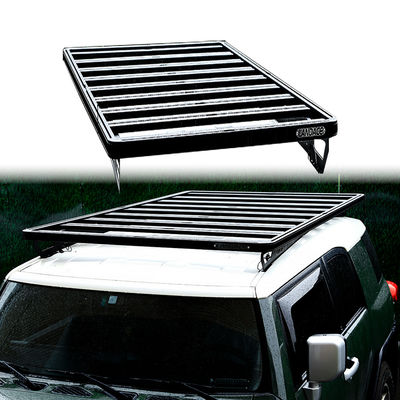 Desain Unik Atap Gunung Kargo Carrier Basket untuk Toyota FJ Hitam dan Disesuaikan