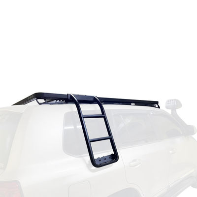 Proses Laser Cutting Black Aluminium Roof Basket untuk 4Runner Car Top Cargo Carrier