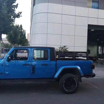 GLADIATOR Pickup JT BALCK Powder Coating Rak Tempat Tidur Truk Overland Roll Bar yang Dapat Disesuaikan